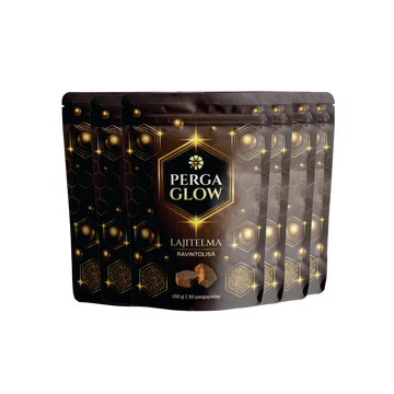 Perga Glow 6 kk pergakuuri - suolisto, uni ja energia